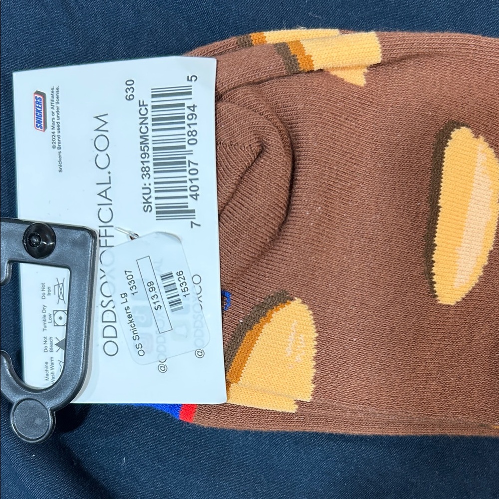 Brown Athletic Socks - Picture 2 of 2